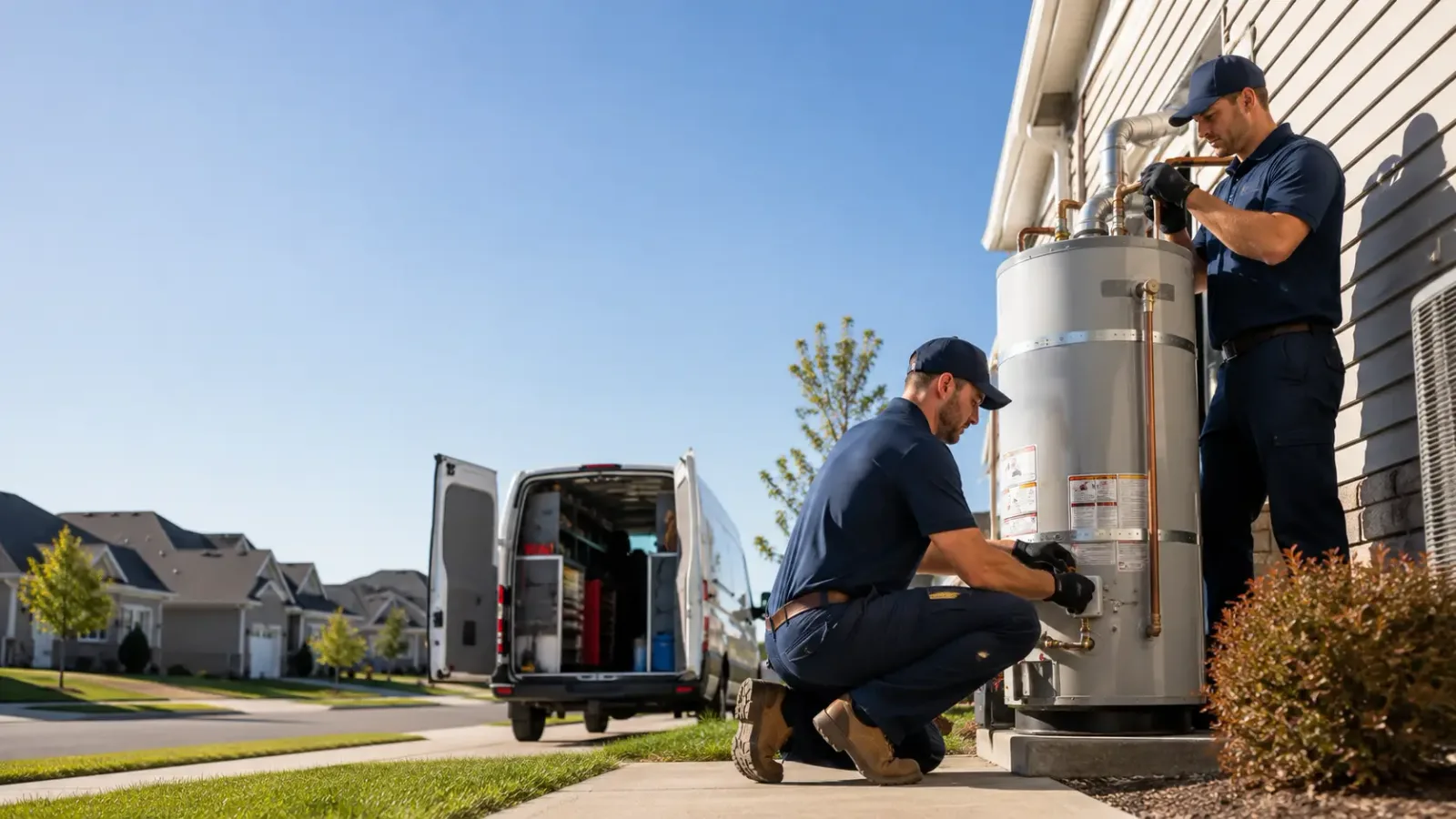 Water Heater Installation in Oak Park, MN
